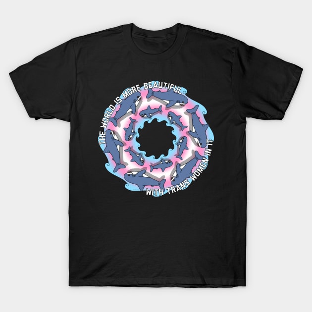 The World Is More Beautiful T-Shirt by Art by Veya